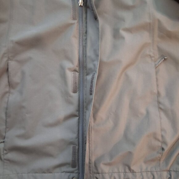 Eddie Bauer Mens Weatheredge Rainfoil Jacket Hooded Stormrepel DWR Midweight Dar - Picture 5 of 9